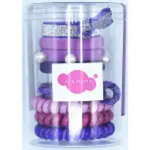 Hair Ties Color Pop Set Purple Hair Ties Color Pop Set Purple