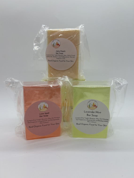 Olive Oil and Glycerin Bar Soap