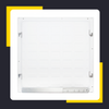 2x4 Back-lit Panel - Infinity Wall Switch - Field Tunable: 25/30/35/40/50w - 35/40/50/57/65k - 4pcs/carton