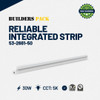 4ft Integrated Strip/Low Bay (155 lpw) Optional: 30w 50k, EPA36-2 Series (50 pc/box)
