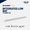 8' Integrated Low Bay Strip (132 lpw) Wattage Options: 45w CCT: 50k EPA36 Series 20pcs/box