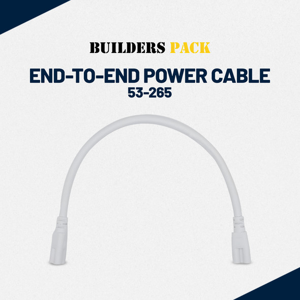 Double-end cable for Integrate Strips - 25pcs/carton