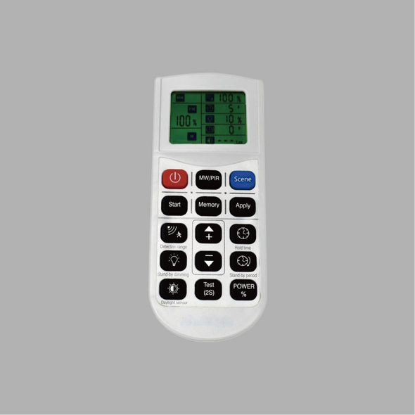 Digital Display Control Universal Remote Control for HS Sensors with Stand By and On/Off Functions - 1pc/carton