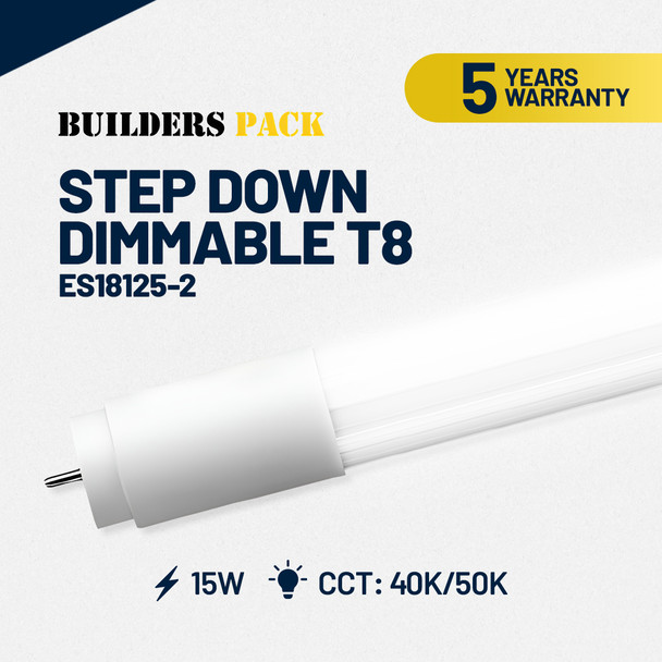 4ft Step Down Dimmable T8 (15w CCT: 40/50k) AP31 Series