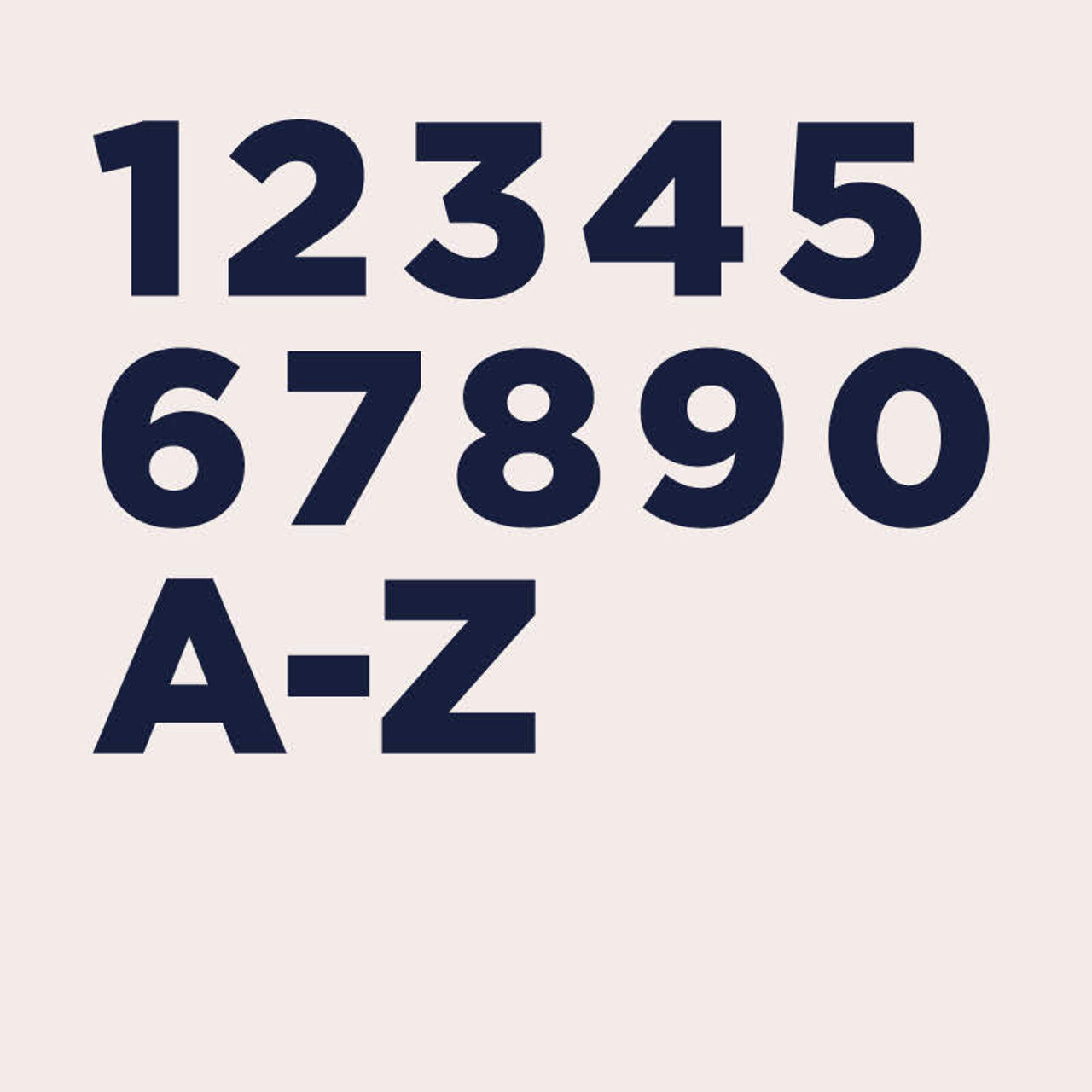 modern number fonts