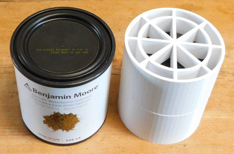 Shaker Adapter for Benjamin Moore 1/2 Pints