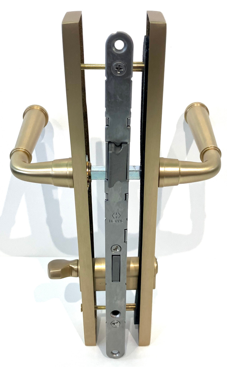 Customizable Brass Modern Narrow Backset Mortise Lock
