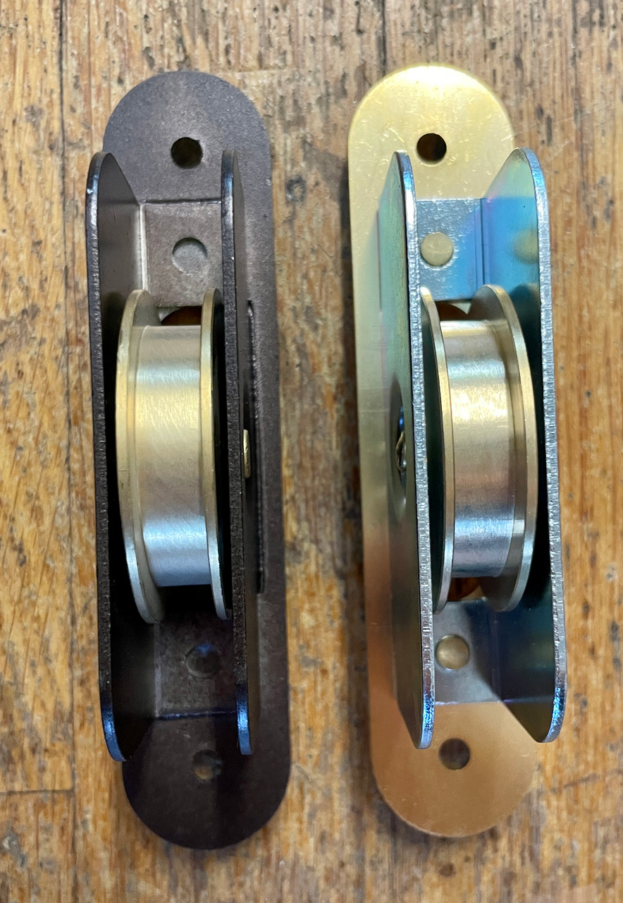 13/4" Sash Pulley with Round Ends