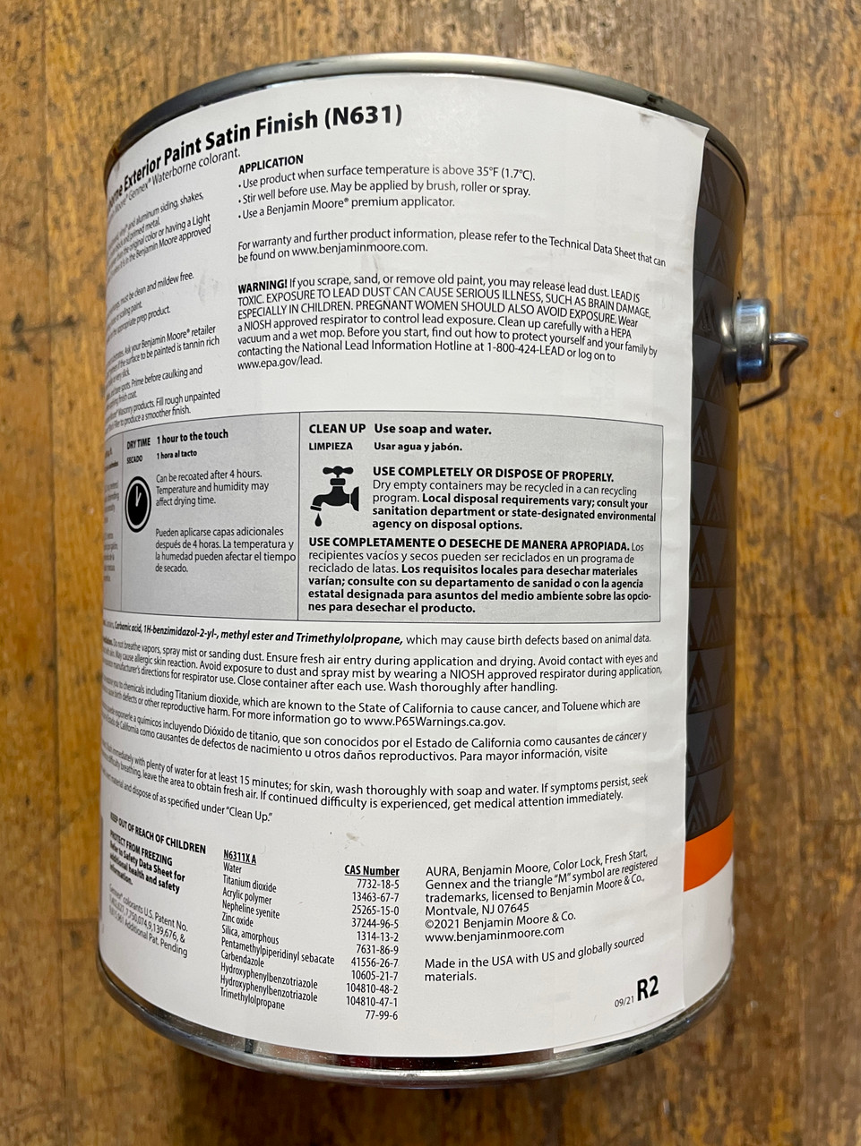 Benjamin Moore Aura® Matte Interior Paint Gallon