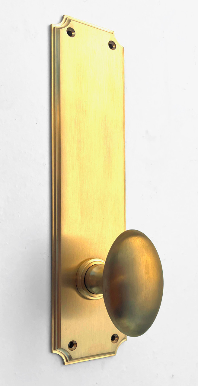 Frank Allart 0870 Traditional Satin Brass Thumbturn Cremone Bolt