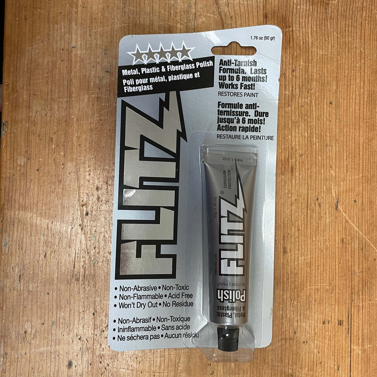 Polishing Metal with Flitz 