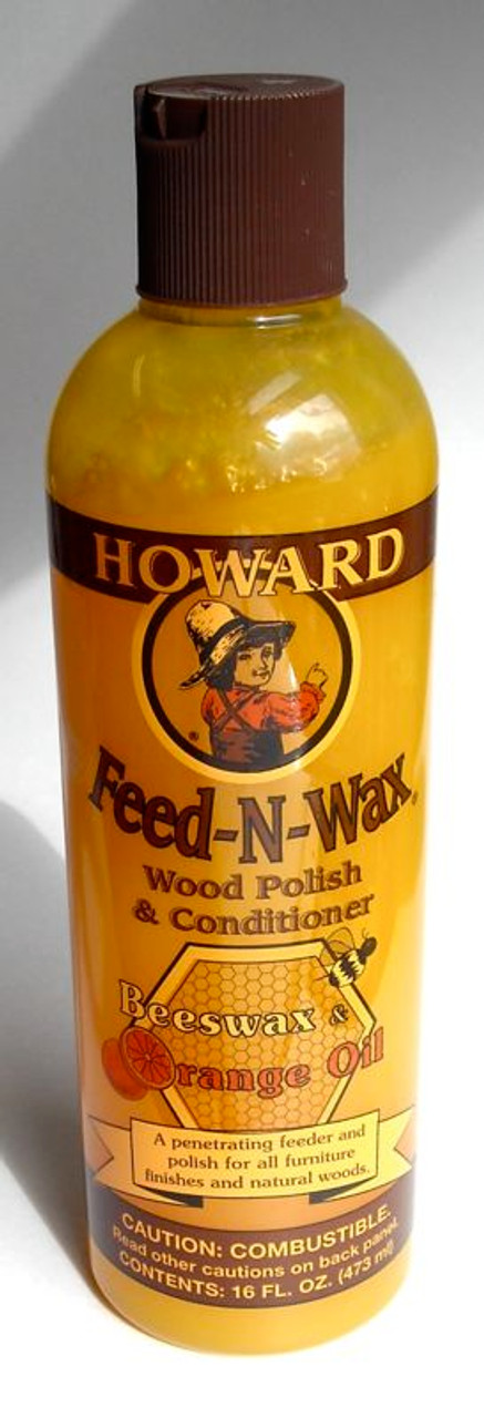 Howard 16 oz. Feed-N-Wax Wood Polish