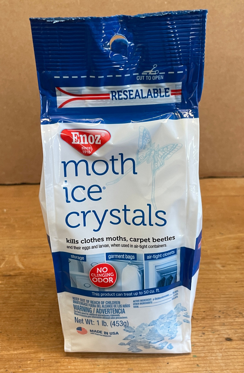 Enoz Old Fahsioned Moth Ball Packets Re-sealable Bag
