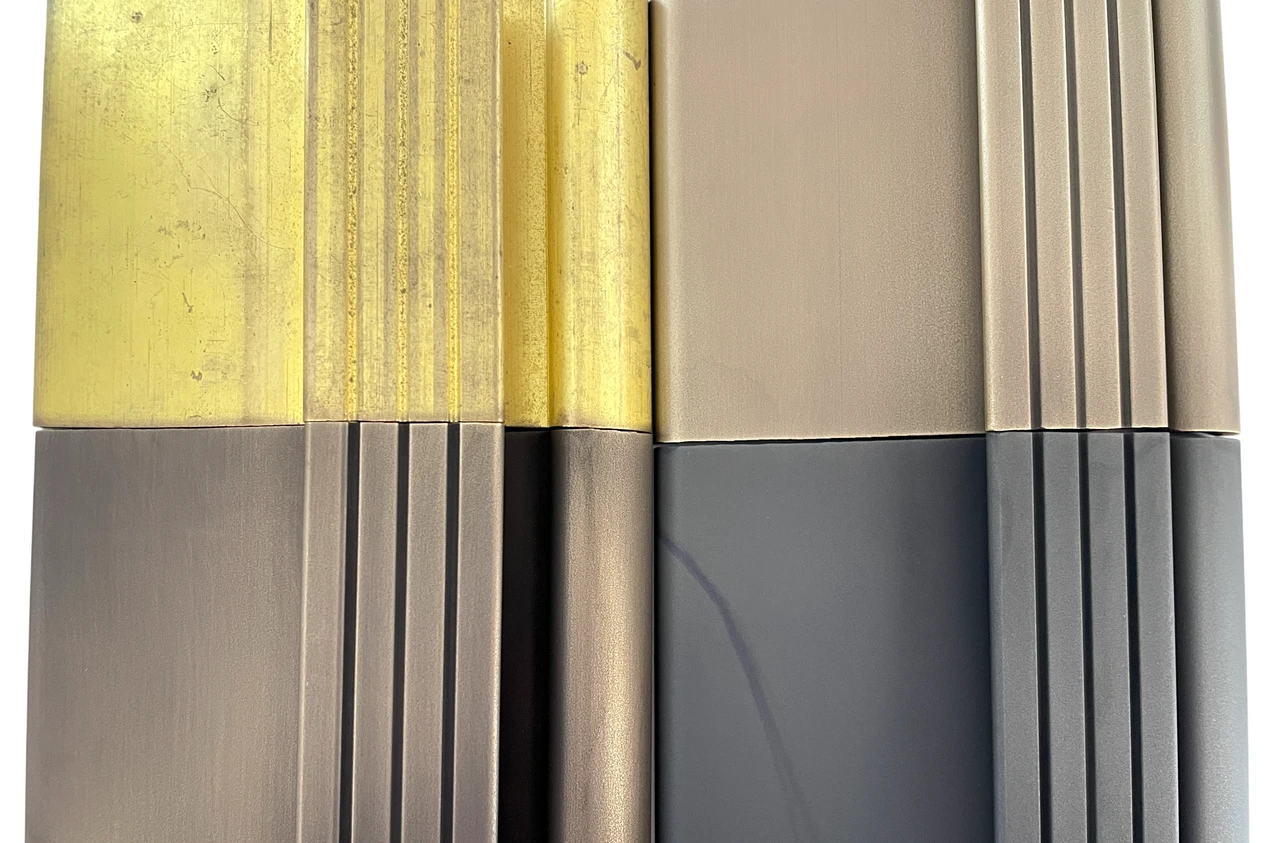 Interlocking Bronze Threshold 1-3/8