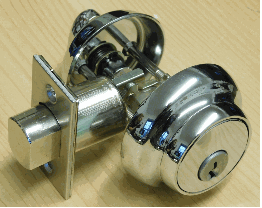 Traditional Small Bore 13/4" Backset Deadbolt