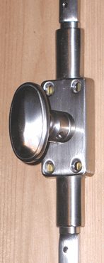 Baldwin Cremone Bolt in Satin Nickel