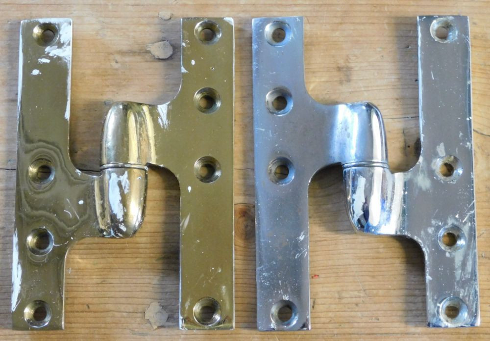 Salvaged Rixson Olive Knuckle Hinges
