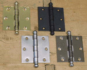 Reproduction 3-1/2" x 3-1/2" Ball Tip Hinge Reproduction 3-1/2" x 3-1/2" Ball Tip Hinge