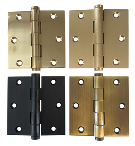 3-1/2" x 3-1/2" Solid Brass Hinge 3-1/2" x 3-1/2" Solid Brass Hinge