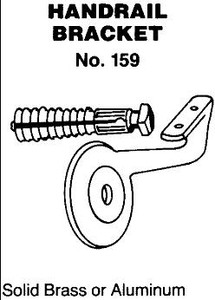 Ives No. 159 Handrail Bracket Ives No. 159 Handrail Bracket