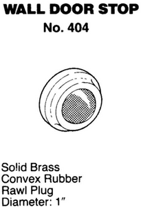 Ives No. 404 Small Wall Bumper Ives No. 404 Small Wall Bumper