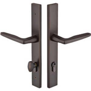 Customizable Brass Modern Narrow Backset Mortise Lock Customizable Brass Modern Narrow Backset Mortise Lock