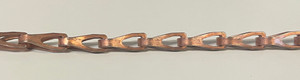 #25 Copper Plated Steel Sash Chain
