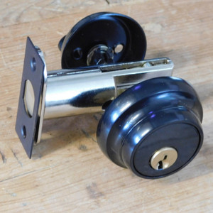 Traditional Small Bore 2" Backset Deadbolt Traditional Small Bore 2" Backset Deadbolt