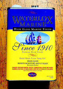 Waterlox Marine High Gloss VOC Compliant Finish Gallon Waterlox Marine High Gloss VOC Compliant Finish Gallon