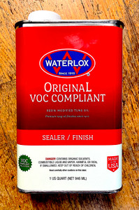 Waterlox Original Semi-Gloss Medium Sheen VOC Compliant Sealer / Finish Quart Waterlox Original Semi-Gloss Medium Sheen VOC Compliant Sealer / Finish Quart