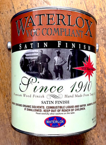 Waterlox Satin VOC Compliant Finish Gallon Waterlox Satin VOC Compliant Finish Gallon