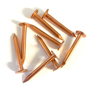 Copper Slating Nails 1-1/4" 10 GA Copper Slating Nails 1-1/4" 10 GA