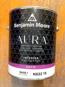 Benjamin Moore Aura® Matte Interior Paint Gallon Benjamin Moore Aura® Matte Interior Paint Gallon