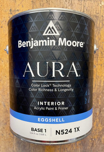 Benjamin Moore Aura® Eggshell Interior Paint Gallon Benjamin Moore Aura® Eggshell Interior Paint Gallon