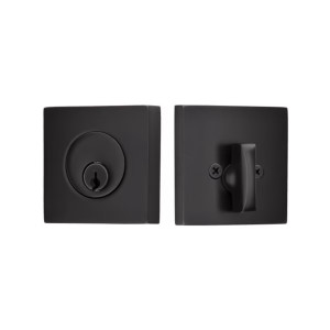 Customizable Square Deadbolt With Choice Backset Customizable Square Deadbolt With Choice Backset