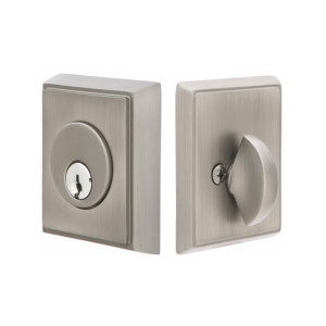 Customizable Rectangular Deadbolt With Choice Backset Customizable Rectangular Deadbolt With Choice Backset