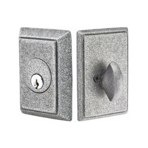 Customizable Wrought Steel #3 Deadbolt With Choice Backset Customizable Wrought Steel #3 Deadbolt With Choice Backset