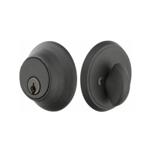 Customizable Wrought Steel #2 Deadbolt With Choice Backset Customizable Wrought Steel #2 Deadbolt With Choice Backset