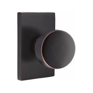 Customizable Emtek Modern Designer Brass Laurent Knob With Choice Backset Customizable Emtek Modern Designer Brass Laurent Knob With Choice Backset