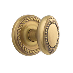 Customizable Emtek Designer Brass Beaded Egg Knob With Choice Backset Customizable Emtek Designer Brass Beaded Egg Knob With Choice Backset
