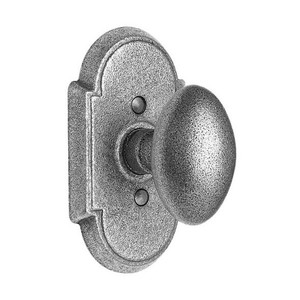 Customizable Emtek Wrought Steel Savannah Knob With Choice Backset Customizable Emtek Wrought Steel Savannah Knob With Choice Backset