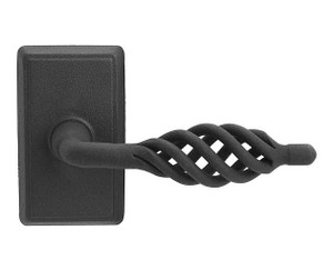 Customizable Emtek Wrought Steel Lafayette Lever With Choice Backset Customizable Emtek Wrought Steel Lafayette Lever With Choice Backset