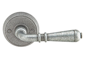 Customizable Emtek Wrought Steel Normandy Lever With Choice Backset Customizable Emtek Wrought Steel Normandy Lever With Choice Backset