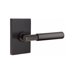 Customizable Emtek Modern Designer Brass Myles Lever With Choice Backset Customizable Emtek Modern Designer Brass Myles Lever With Choice Backset