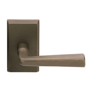 Customizable Emtek Sandcast Bronze Cimarron Lever With Choice Backset Customizable Emtek Sandcast Bronze Cimarron Lever With Choice Backset