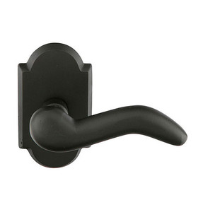 Customizable Emtek Sandcast Bronze Cody Lever With Choice Backset Customizable Emtek Sandcast Bronze Cody Lever With Choice Backset