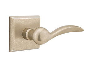 Customizable Emtek Sandcast Bronze Durango Lever With Choice Backset Customizable Emtek Sandcast Bronze Durango Lever With Choice Backset