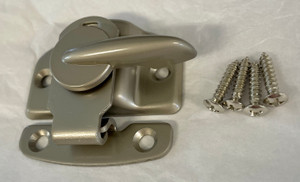Satin Nickel Finished Steel Draw Tight Sash Lock Satin Nickel Finished Steel Draw Tight Sash Lock