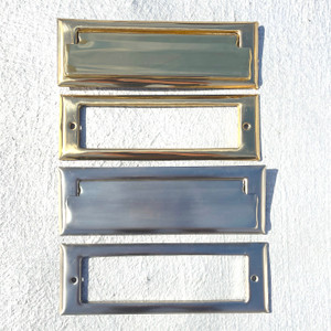 8-7/8" x 2-15/16" Mail Slot With Single Flap