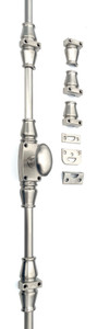 Versalles Cremone Bolt in Satin Nickel Versalles Cremone Bolt in Satin Nickel